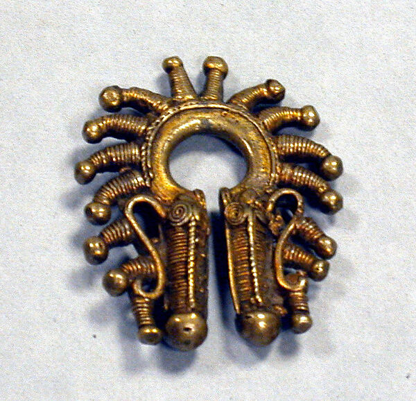 Ear Ornament, Brass, Toba Batak people 