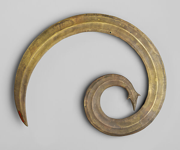 Sanggori (head ornament), Toraja artist, Brass, Toraja people