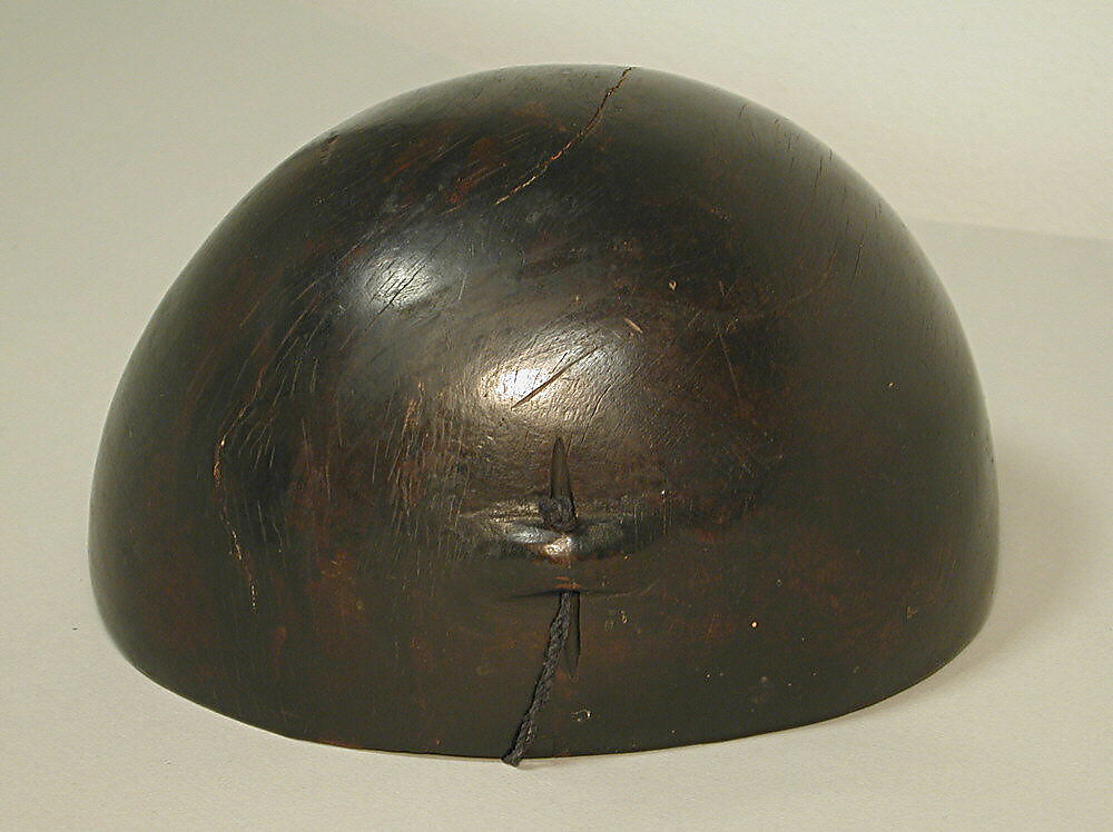 Helmet (Oklop), Wood, fiber, Ifugao 