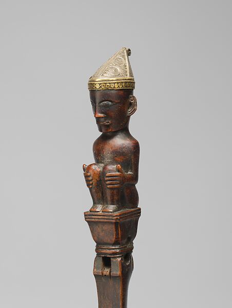 Hasapi (lute), Toba Batak artist, Wood, buffalo horn, silver, brass, iron, gold, Toba Batak peoples