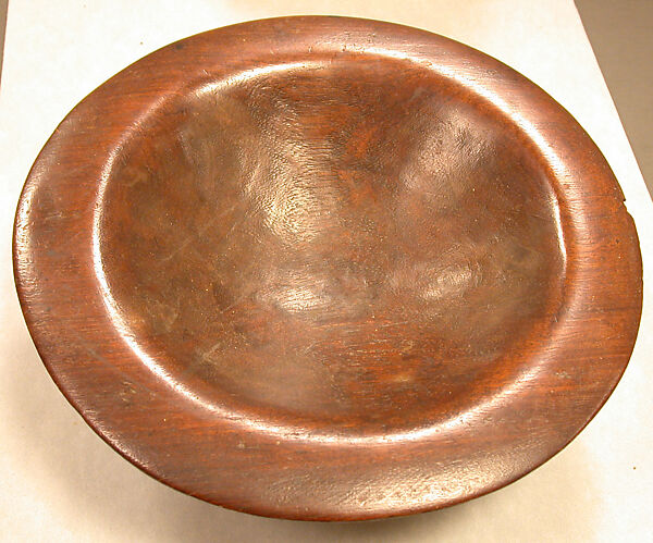 Kava bowl, Wood, fiber, Fijian