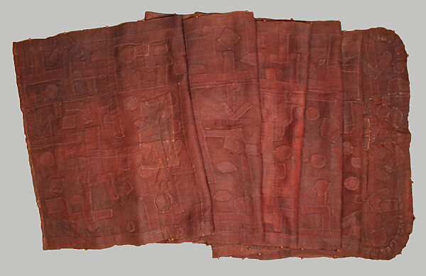 Woman's Underskirt, Raffia palm fiber, Kuba peoples 