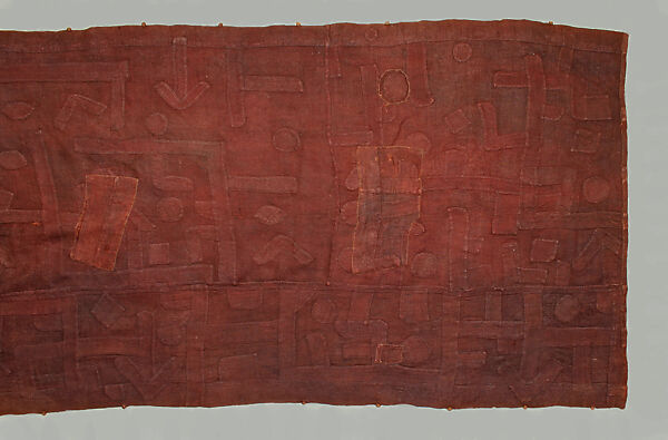 Woman's Underskirt, Raffia palm fiber, Kuba peoples