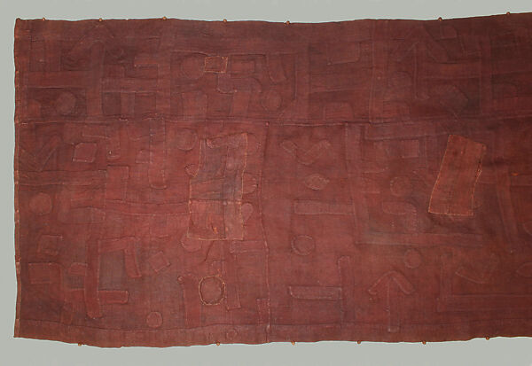 Woman's Underskirt, Raffia palm fiber, Kuba peoples