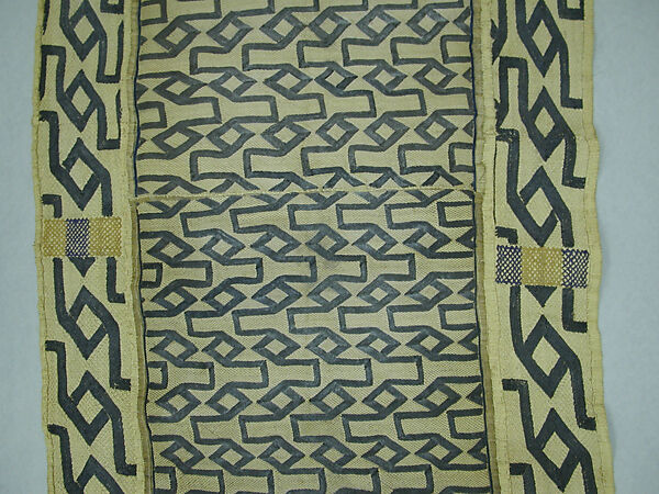 Man's Overskirt, Raffia palm fiber, Kuba peoples