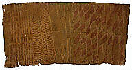 Painted Barkcloth, Barkcloth, pigment, Mbuti peoples 