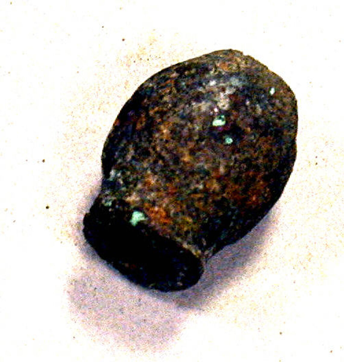 Miniature Vessel, Copper alloy, Middle Niger civilization 