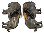 Lion sandals, Asante-Akan artist, Leather, Asante-Akan artist