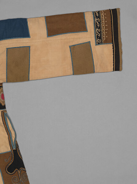 Jibba (tunic), Mahdist artist, Cotton, wool, dye, Mahdist peoples