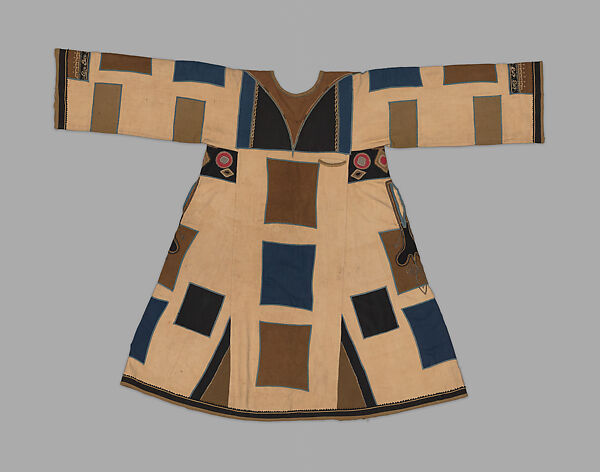 Jibba (tunic), Mahdist artist, Cotton, wool, dye, Mahdist peoples