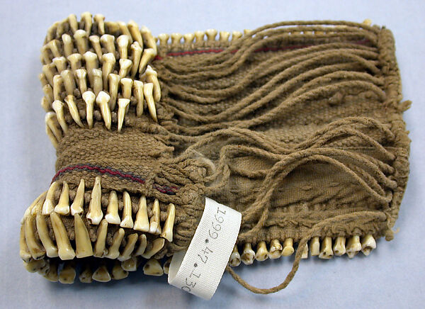 Bracelet or Armband, Teeth, fiber, Philippines (?)