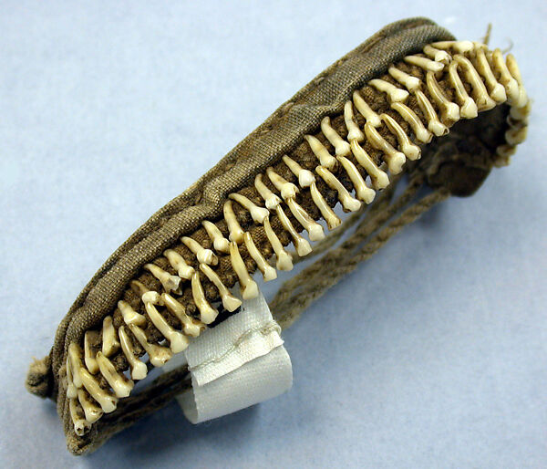 Bracelet or Armband, Teeth, fiber, Philippines (?) 