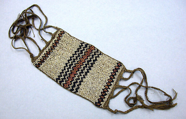 Arm or Leg Band, Shell beads, fiber, Solomon Islands