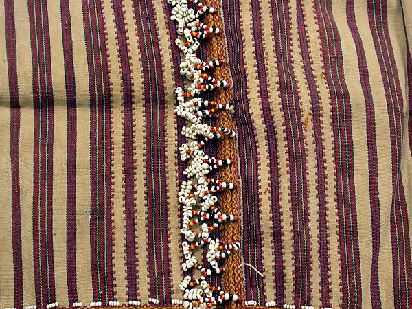 Jacket, Cotton, glass beads, Gadang people