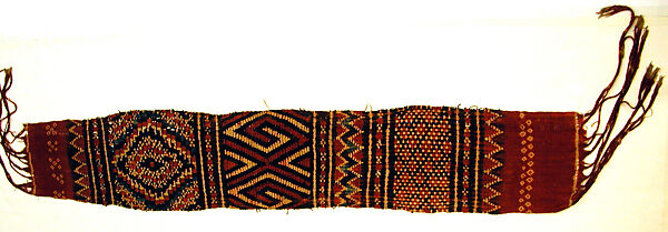 Head Wrapper or Loincloth (Pewo or Mbesa Tali To Batu), Cotton, Toraja people 