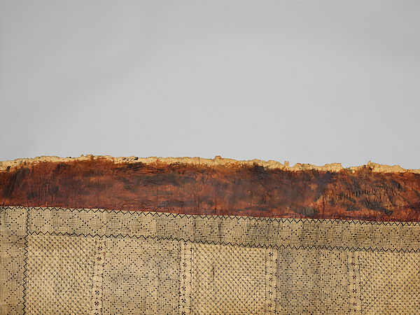 Waist Cloth (Salatasi), Barkcloth, pigment, Wallis and Futuna Territory, probably Futuna