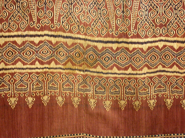 Ceremonial Textile (Pua Kumbu), Cotton, Iban people