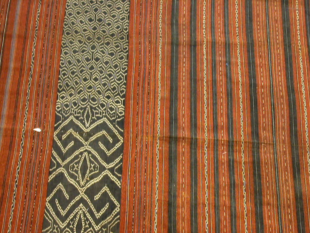 Woman's Ceremonial Skirt (Sora Langi'), Cotton, Toraja people