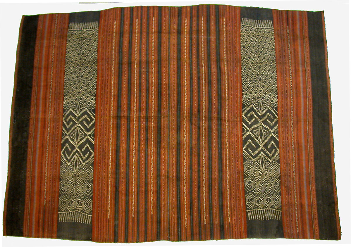 Woman's Ceremonial Skirt (Sora Langi'), Cotton, Toraja people 