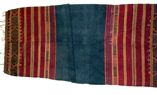 Ceremonial Shoulder Cloth, Cotton or silk, Sumatra
