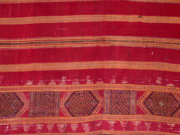 Ceremonial Shoulder Cloth, Cotton or silk, Sumatra