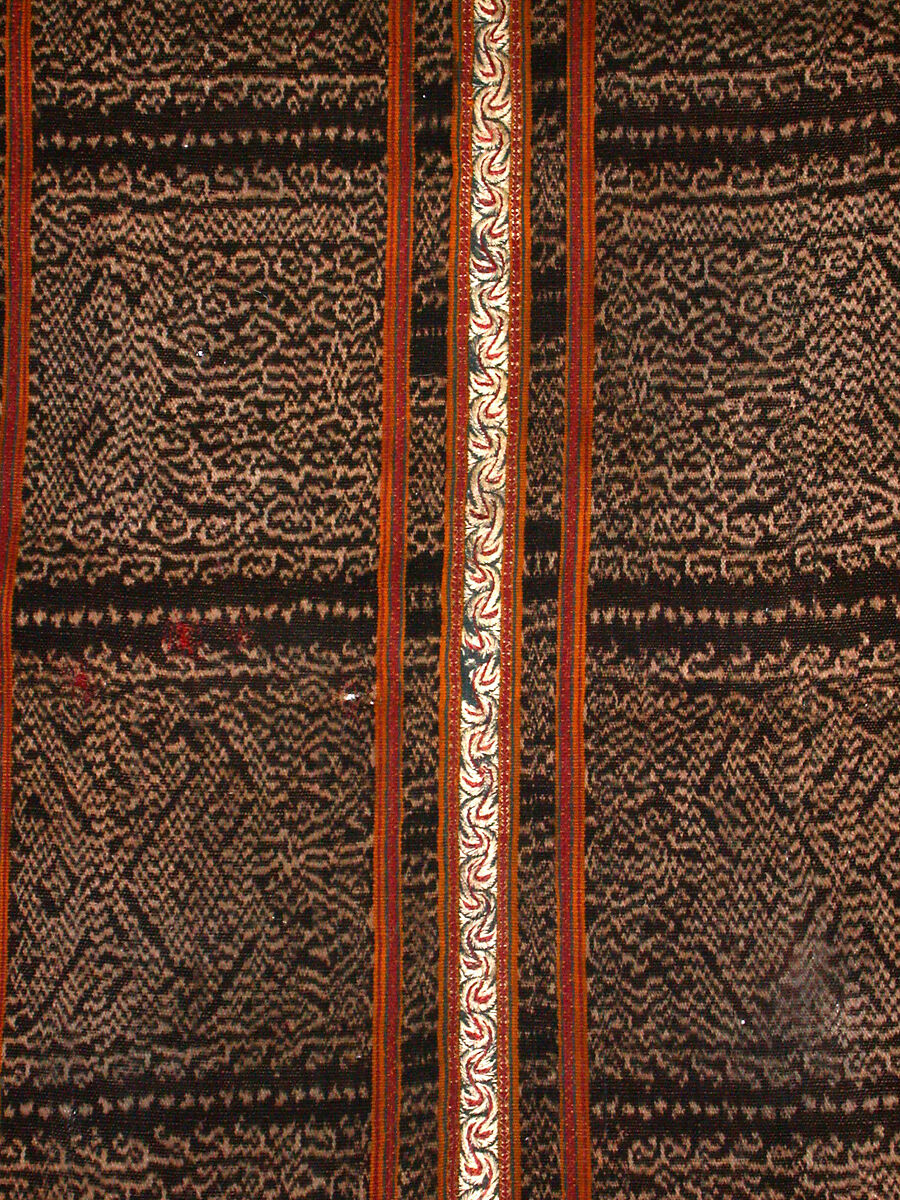 Woman's Ceremonial Skirt (Tapis), Cotton, silk, Lampung