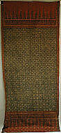 Fragment of a Panel, Cotton or silk, Javanese
