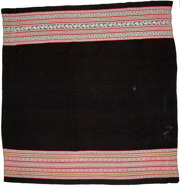 Woman's Overskirt (Aksu), Camelid hair, Aymara 