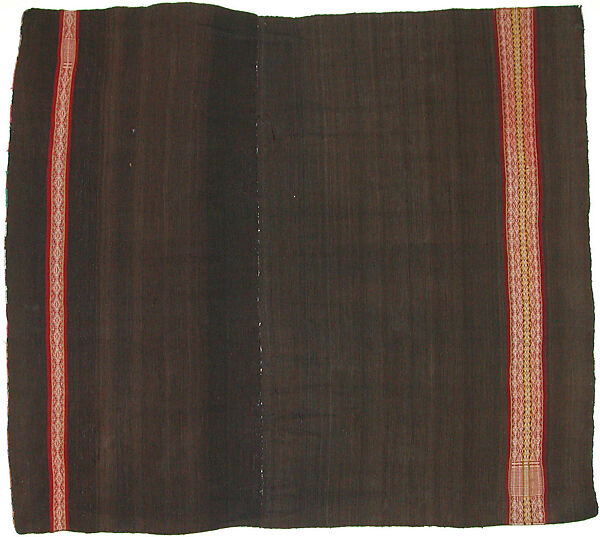 Woman's Overskirt (Aksu), Camelid hair, Aymara 