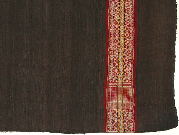 Woman's Overskirt (Aksu), Camelid hair, Aymara
