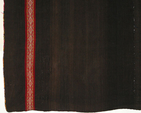 Woman's Overskirt (Aksu), Camelid hair, Aymara