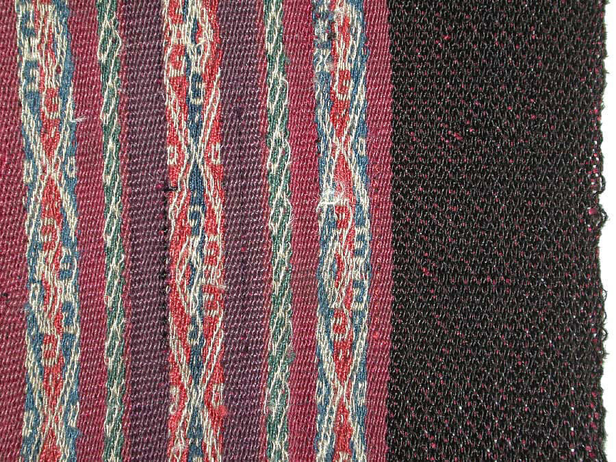 Woman's Overskirt (Aksu), Camelid hair, Aymara