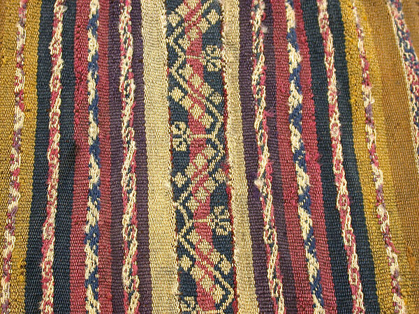 Coca Bag (Ch'uspa), Camelid hair, Aymara