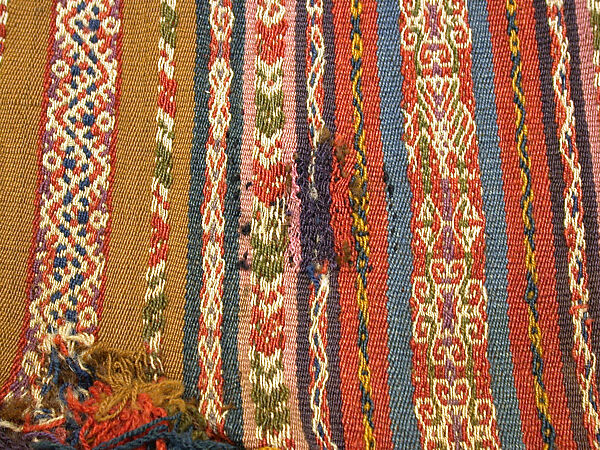 Coca Bag (Ch'uspa), Camelid hair, wool, Aymara