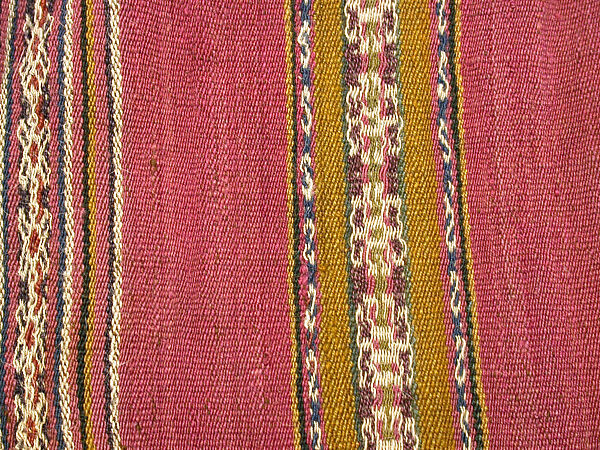 Coca Bag (Ch'uspa), Camelid hair, Aymara