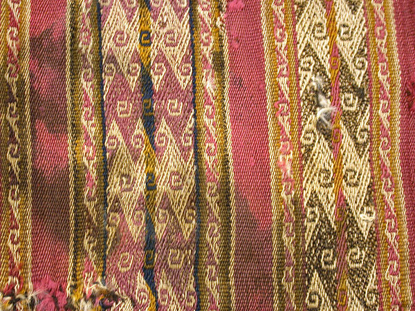 Coca Bag (Ch'uspa), Camelid hair, Aymara