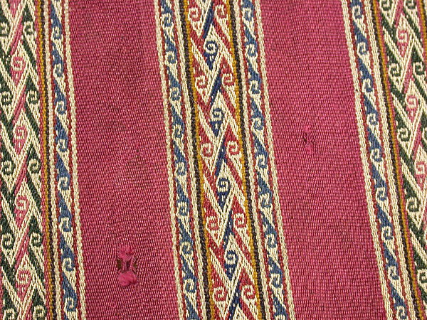 Bag (Ch'uspa), Camelid hair, Aymara