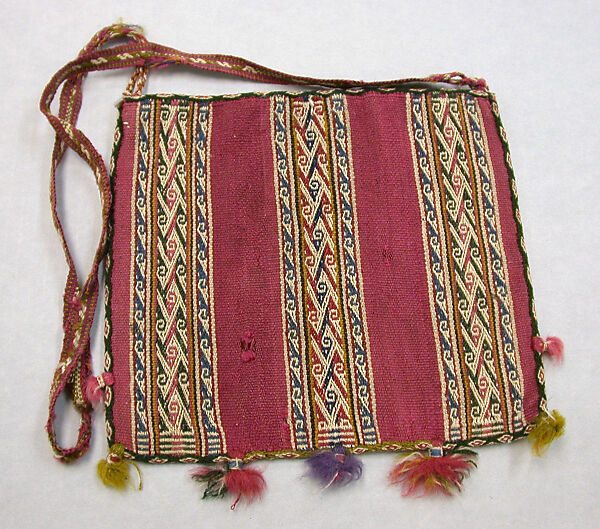 Bag (Ch'uspa), Camelid hair, Aymara