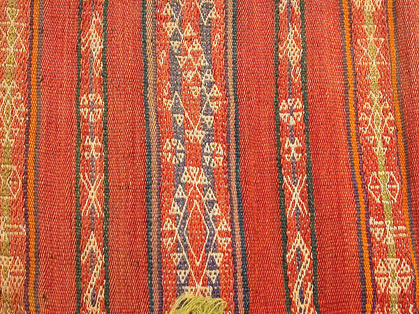 Coca Bag (Ch'uspa), Camelid hair, Aymara