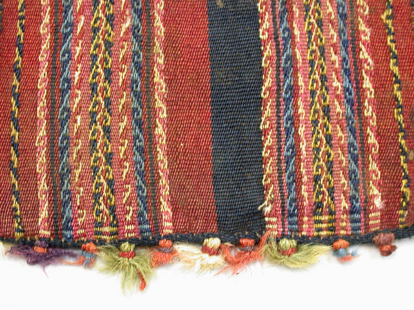 Coca Bag (Ch'uspa), Camelid hair, Aymara