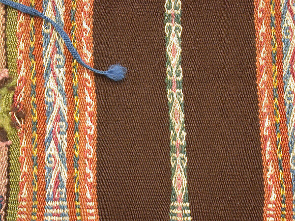 Coca Bag (Ch'uspa), Camelid hair, Aymara