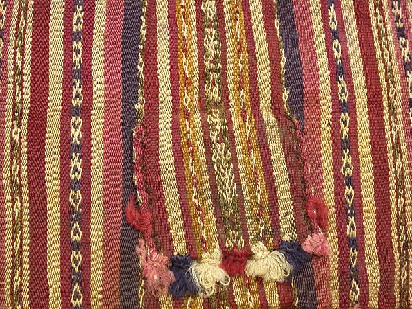 Coca Bag (Ch'uspa), Camelid hair, Aymara