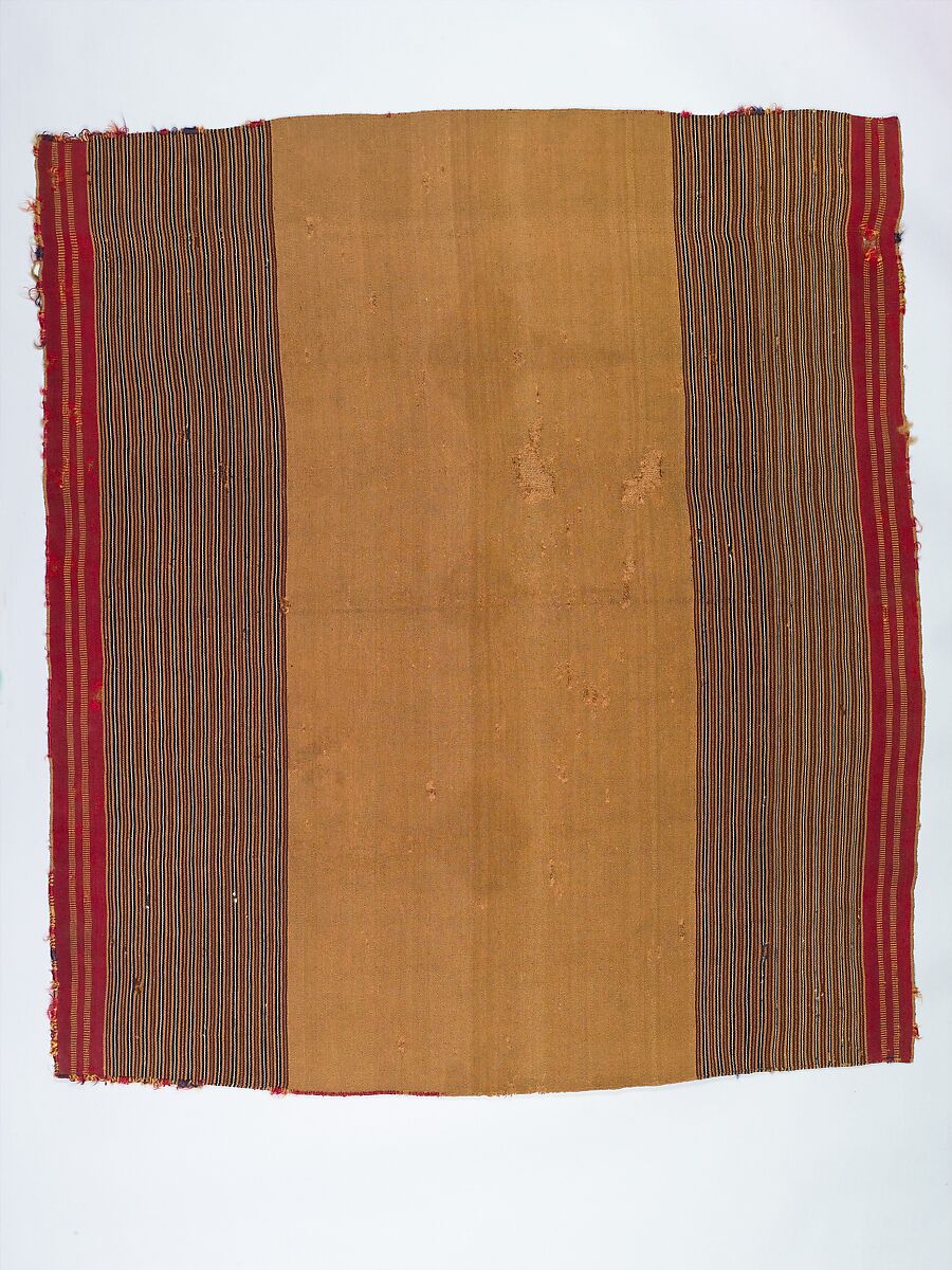 Man's Mantle, Camelid hair, Aymara 