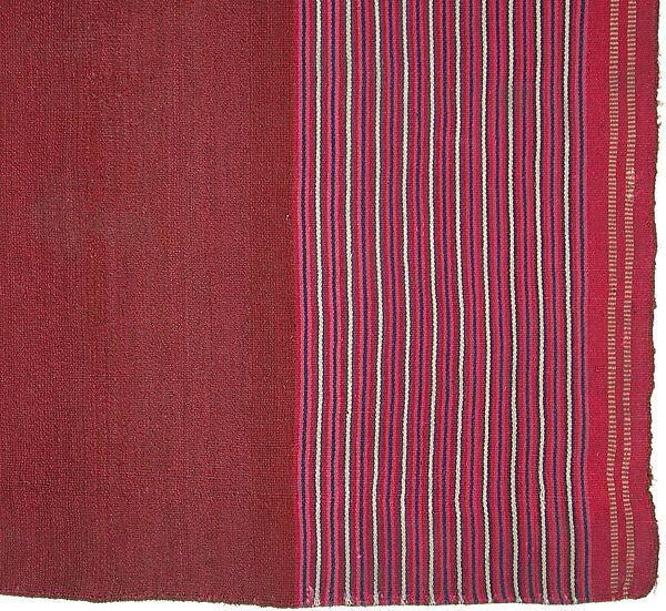Man's Mantle, Camelid hair, Aymara