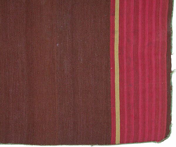 Man's Mantle, Camelid hair, Aymara