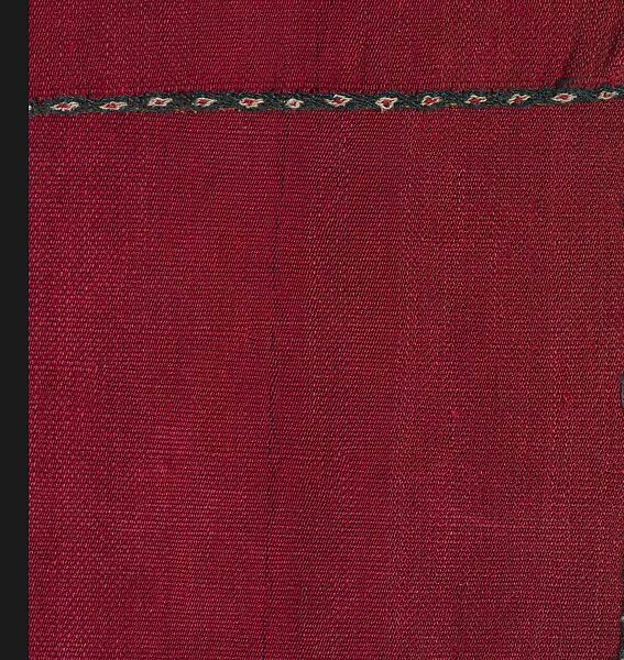 Ceremonial Mantle, Camelid hair, Aymara