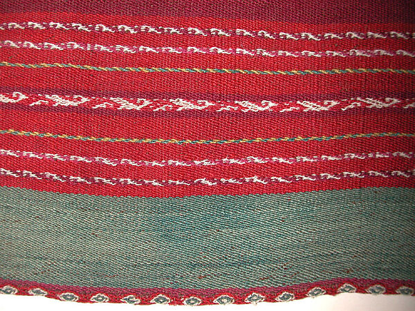 Woman's Mantle, Camelid hair, Aymara