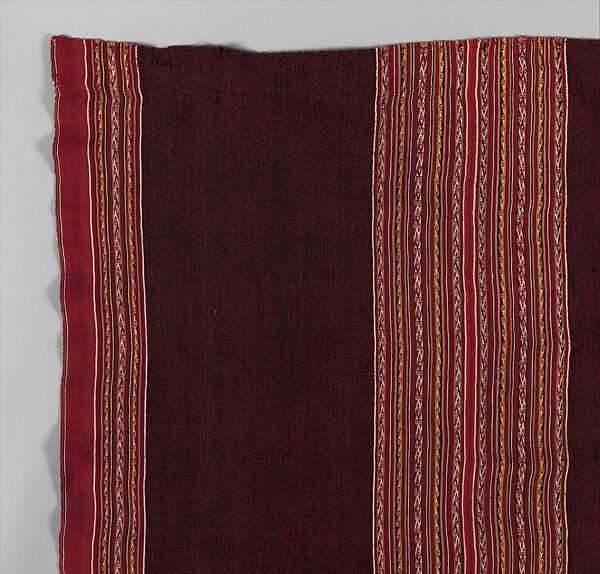 Woman's Mantle, Camelid hair, Aymara