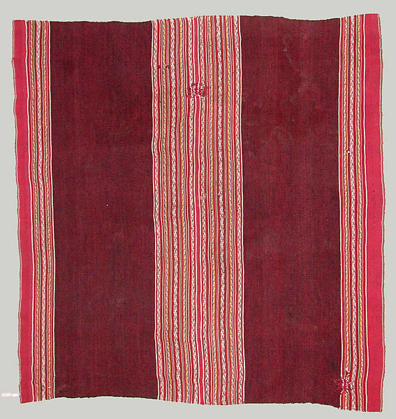 Woman's Mantle, Camelid hair, Aymara