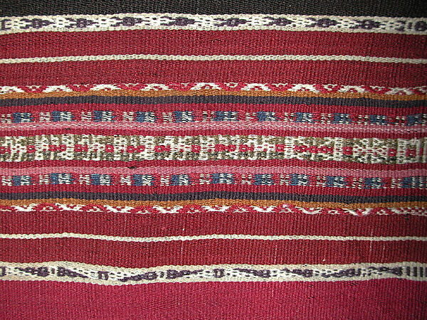 Woman's Mantle, Camelid hair, Aymara